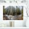Designart - Mountain River Panorama - Landscape Canvas Art Print